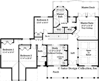 Walnut Ridge-Upper Level Floor Plan #7070