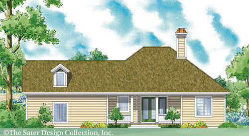 Westbury-Rear Elevation-Plan #7073