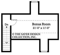 Westbury-Bonus Room Floor Plan-Plan #7073