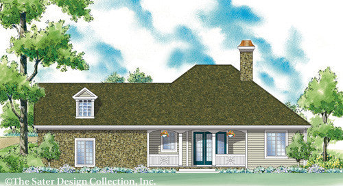 Davenport-Rear Elevation-Plan #7074