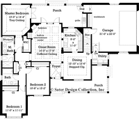 Laurel Lake-Main Level Floor Plan-#7075