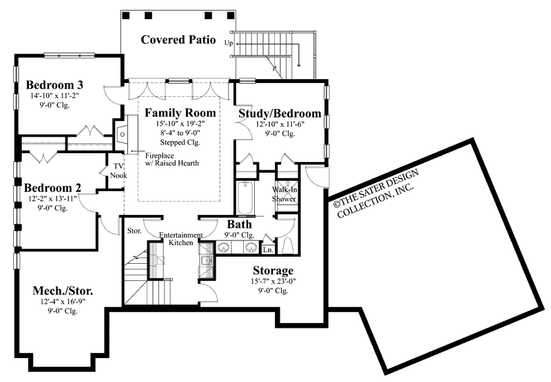 dune ridge-lower level floor plan-plan #7078