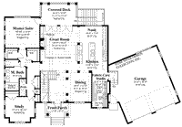 Dune Ridge-Main Floor Plan-Plan #7078