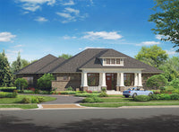 Prairie Pine Court House Plan Sater Design