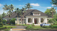 Prairie Pine Court-Front Elevation-Plan #7083