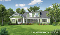 Banyan Ridge-Farmhouse Home Plan-Rear Elevation