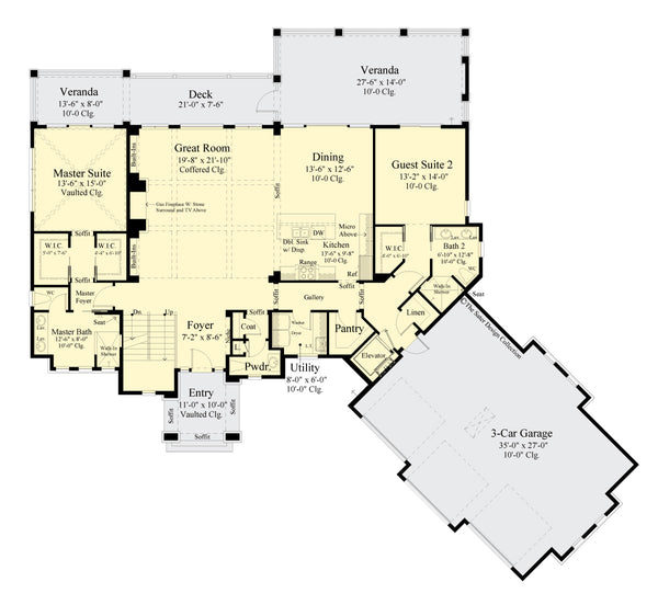 Woodlands first floor plan