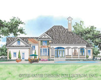 Berkley Home Rear Elevation Plan #8006