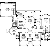 Aubrey-Main Level Floor Plan -#8016