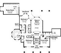 Aubrey-Upper Level House Floor Plan -#8016