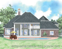 Les Tourelles-Rear Elevation Image-Plan #8017