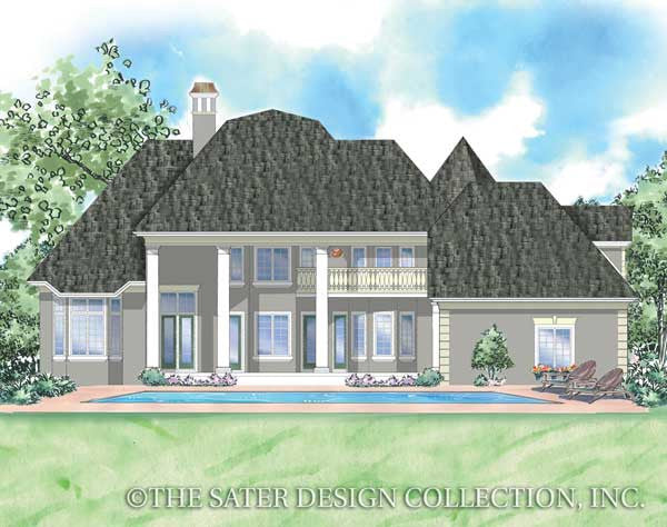Bellamy-Rear Elevation-Plan #8018
