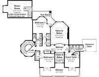 Bellamy Home Upper Level Floor Plan -#8018