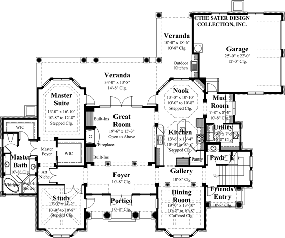 New Brunswick-Main Floor Plan-Plan #8021