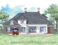 New Brunswick-Rear Elev Rendering-Plan #8021