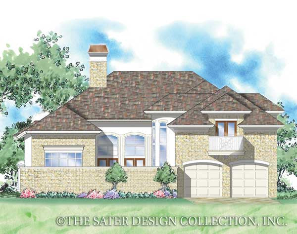 Gabriel-Rear Elevation Rendering-Plan #8024