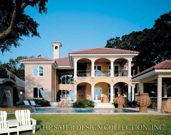 Vasari-Rear Elevation-Plan #8025