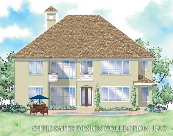 Bellamare-Rear Elevation-Plan #8027