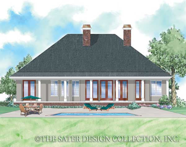 Kinsley-Rear Elevation Rendering-Plan 8030