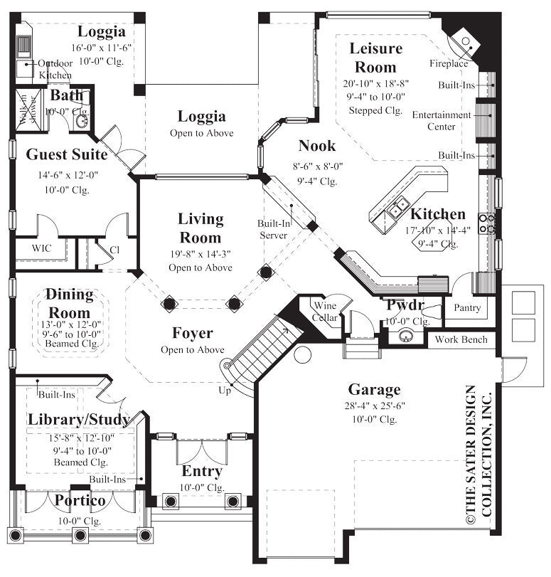 gullane home lower level floor plan-#8031