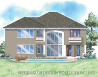 Gullane-Rear Elevation-Plan #8031