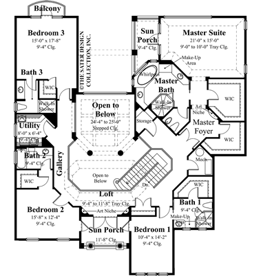 Gullane-Upper Level Floor Plan-#8031