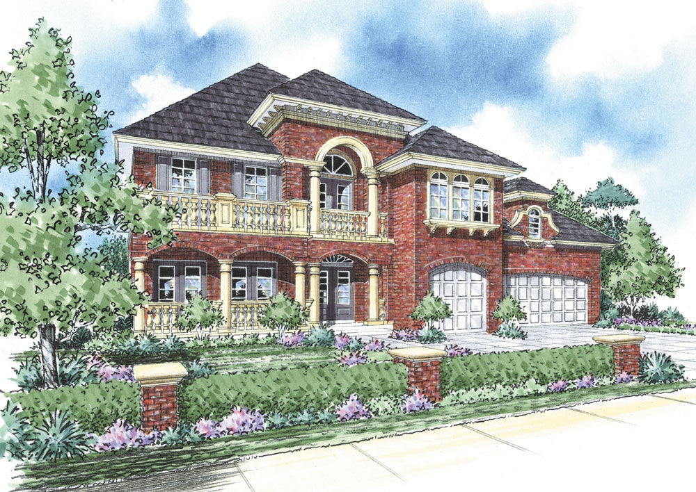 Stonehaven-Front Rendering-Plan #8032