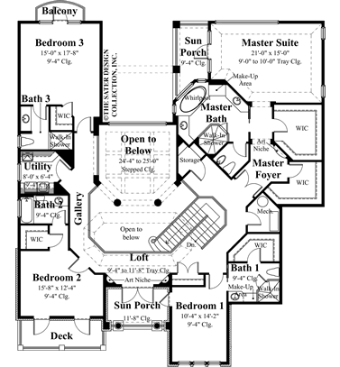 Stonehaven-Upper Level Floor Plan-#8032