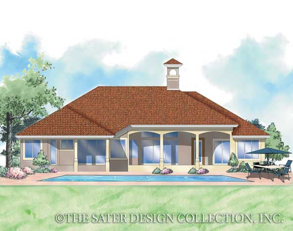 Salina-Rear Elevation Rendering-Plan #8043