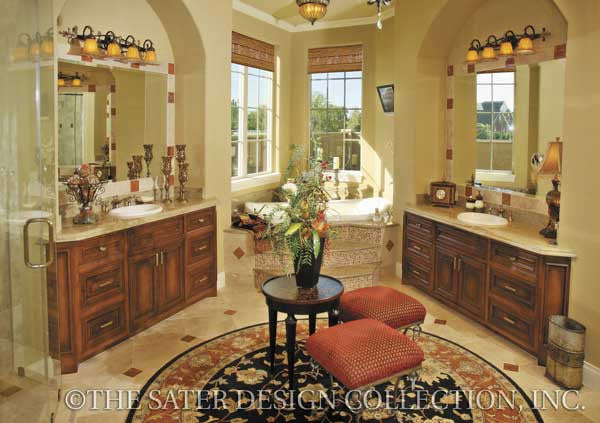 La Reina-Master Bathroom-Plan #8046
