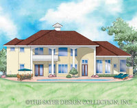 Garnett-Rear Elevation-Plan #8047
