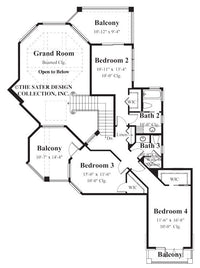 Huxford-Upper Level Floor Plan-#8048