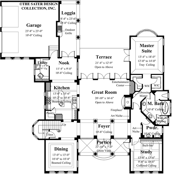 corsini-main level floor plan-#8049