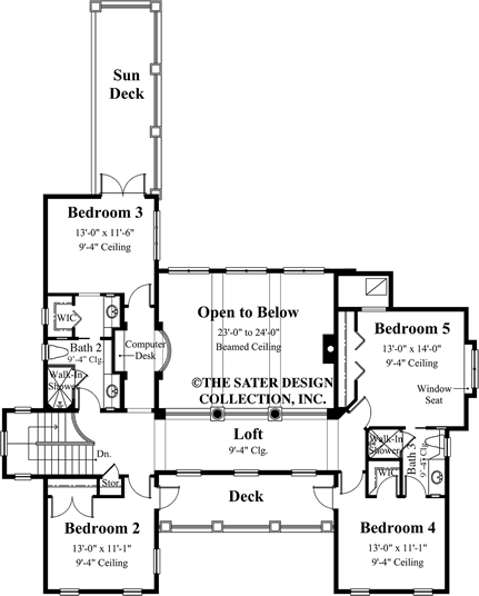 Kendrick-Upper Level Floor Plan-#8050