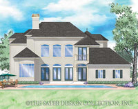 Solaine-Rear Elevation Rendering-Plan #8051