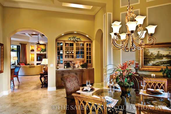 Caprina-Dining Room Foyer-Plan #8052