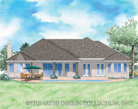 Christabel-Rear Elevation-Plan- #8053