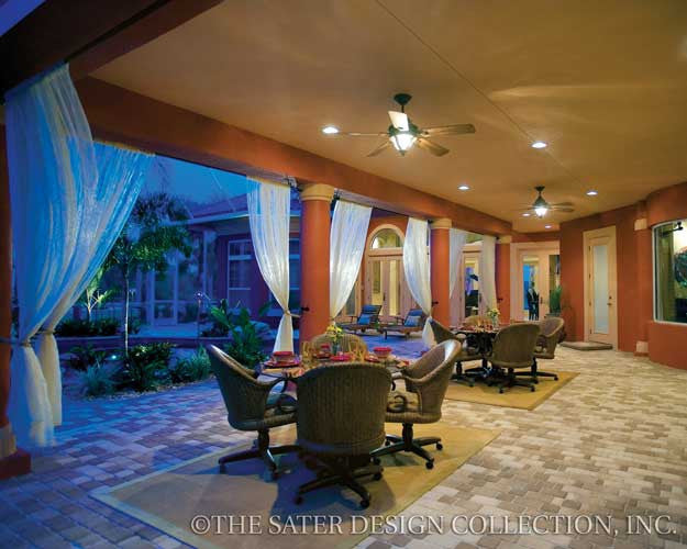 San Filippo-Outdoor Veranda- Plan #8055