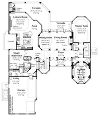 San Filippo-Main Level Floor Plan-#8055