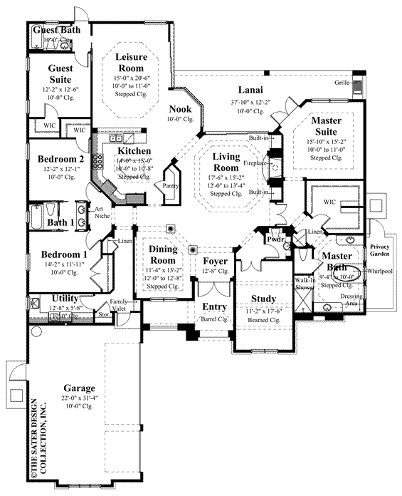 simone-main floor plan- plan #8059