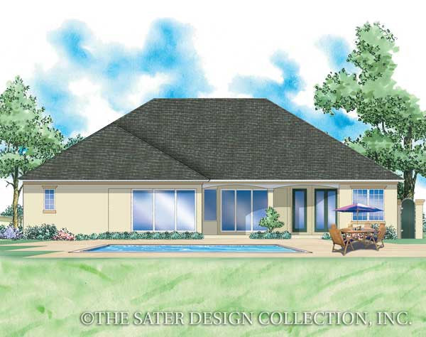 Fontana-Rear Elevation-Plan #8062