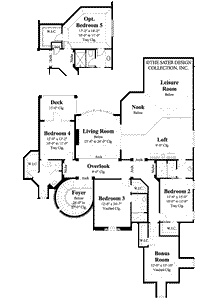 Leighton-Upper Level Floor Plan-Plan #8070