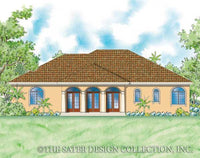Mezzina-Rear Elevation-Plan #8073