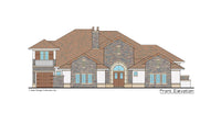 Monte Rosa home design front elevation