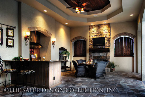 Bergantino-Outdoor Kitchen-Plan #8079