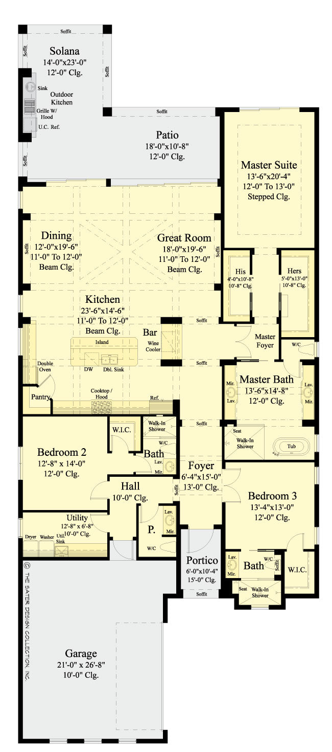 Anvard home design floor plan