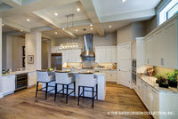 Anvard Luxury Villa House Plan breakfast bar