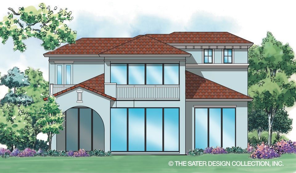 Caspian House Plan Sater Design