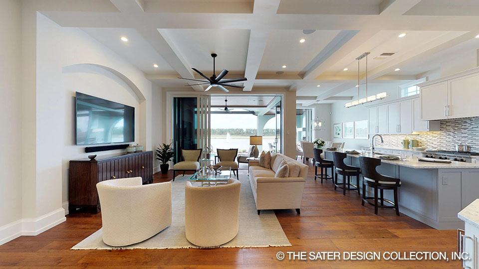 Caspian House Plan Sater Design