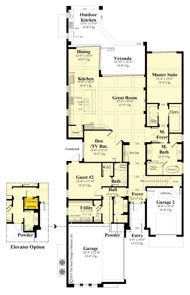 st. andrews first floor plan
